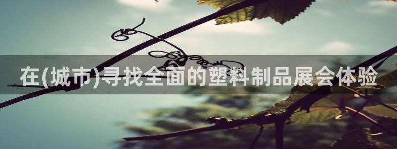 太阳集团不能提现怎么办：在(城市)寻找全面的塑料制品展会体验